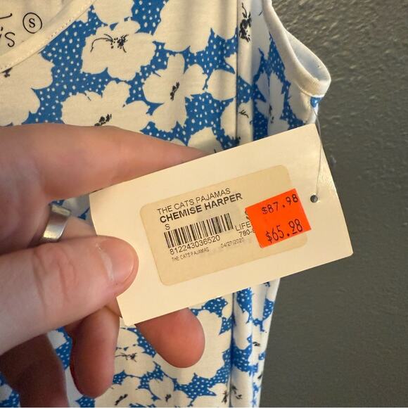 The Cats Pajamas NWT Harper Chemise Size S - Picture 6 of 8